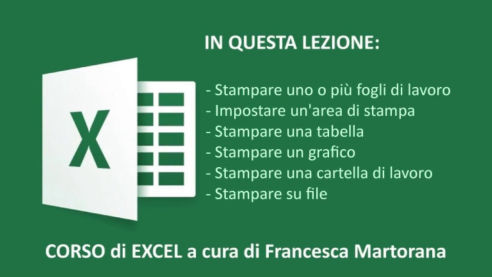 Stampa in Excel
