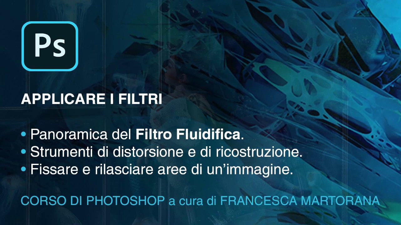 FIltro fluidifica dimagrire con photoshop