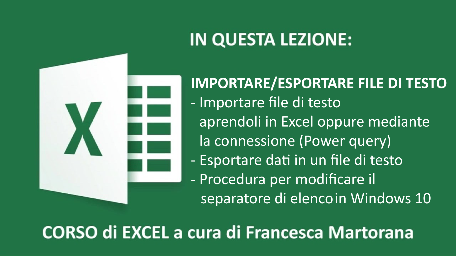 Excel tutorial Power Query